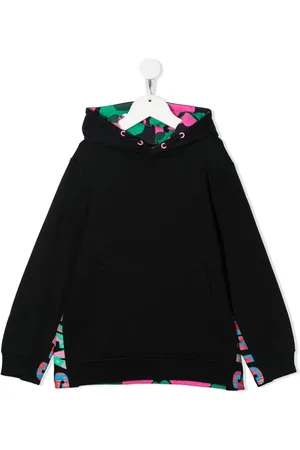Stella McCartney Floral-print panelled hoodie