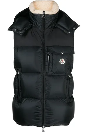 Moncler Feather-down hooded gilet
