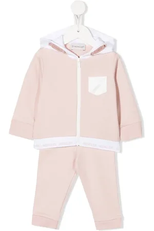 Moncler Logo-print detail tracksuit set