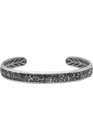 John Varvatos Stardust black-diamonds cuff