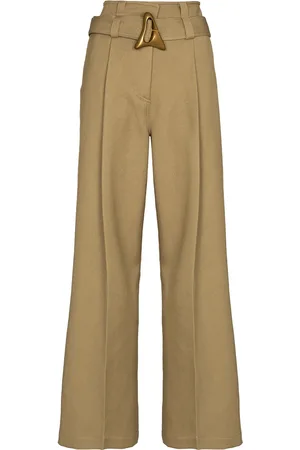 AERON Flyn belted straight-leg trousers