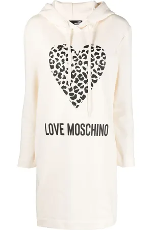Moschino Logo-print hooded dress