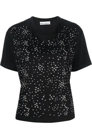 Paco rabanne Studded short-sleeved T-shirt