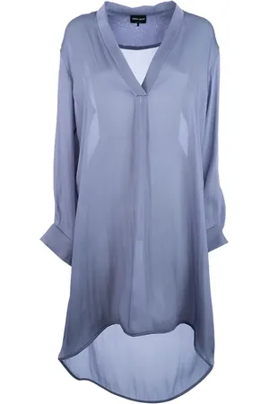 Giorgio Armani Semi-sheer blouse