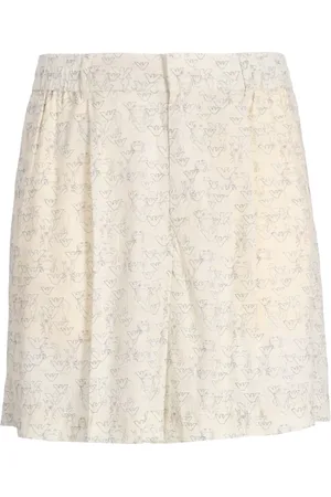 Emporio Armani All-over logo shorts