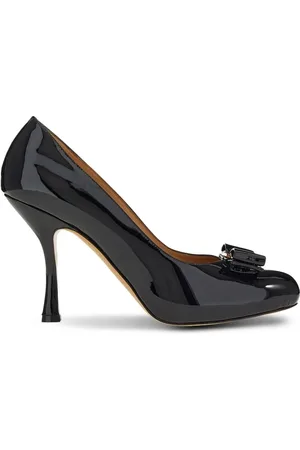 Salvatore Ferragamo Vara 100mm leather pumps