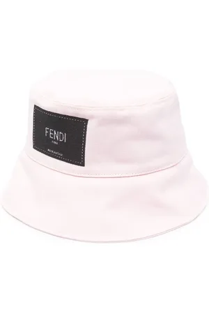 Fendi Logo-patch bucket hat