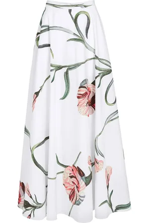 Giambattista Valli Cotton maxi skirt
