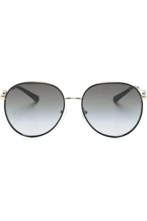 Michael Kors Round-frame gradient-lenses sunglasses