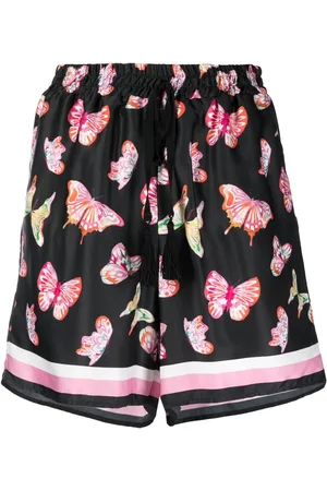 Ermanno Firenze Butterfly-print shorts