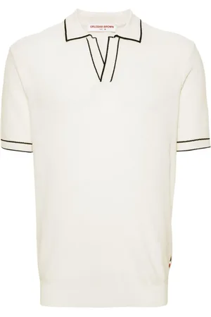 Orlebar Brown Horton knitted polo shirt