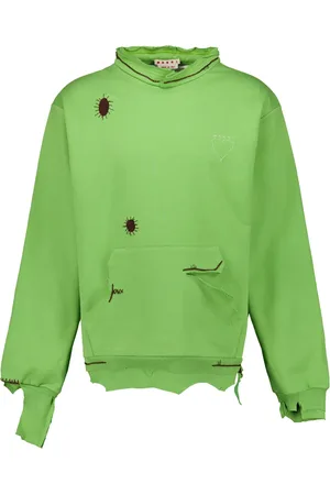 Marni Embroidered distressed sweatshirt