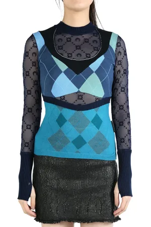 Marine Serre Layered sweater
