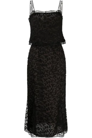 CHANEL 1998 lace top and skirt set