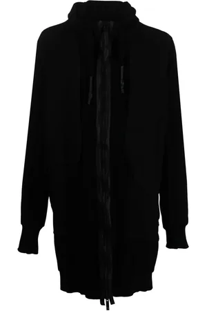 ISAAC SELLAM EXPERIENCE Terry-cloth hooded jacket