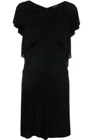 CHANEL Short draped dress