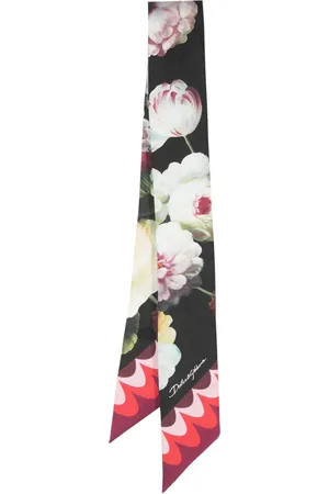 Dolce & Gabbana Floral-print silk scarf