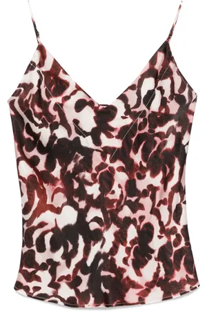FORTE FORTE Graphic-print top