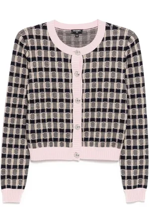 CHANEL 2020s logo cardigan