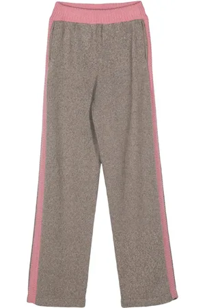 Barrie Stripe-detail trousers