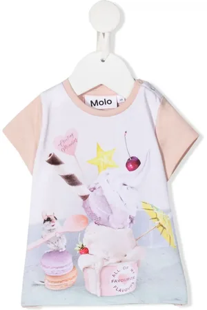 Molo Little Treat print organic cotton T-shirt