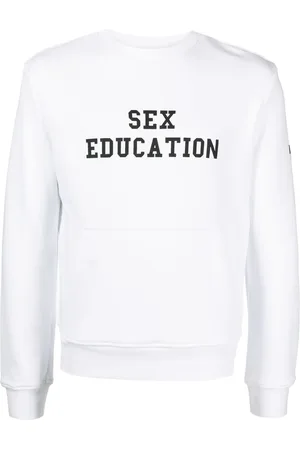Neil Barrett Text-print crew-neck sweatshirt