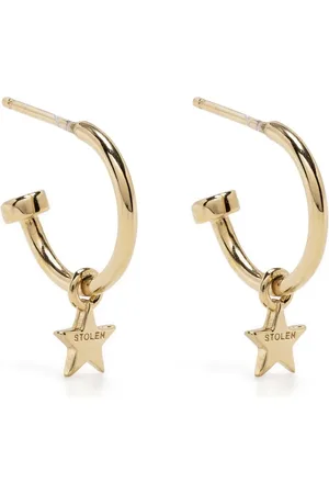 Stolen Girlfriends Club 9K Stolen Star anchor earring
