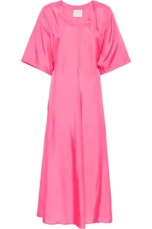 FORTE FORTE Habotal silk maxi dress