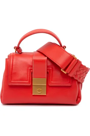 Bottega Veneta 2012-2024 Mini Leather Piazza Top Handle satchel