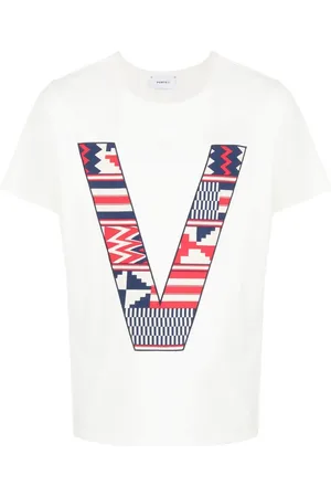 Ports V Logo-print detail T-shirt