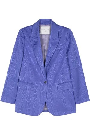 FORTE FORTE Moire-effect blazer