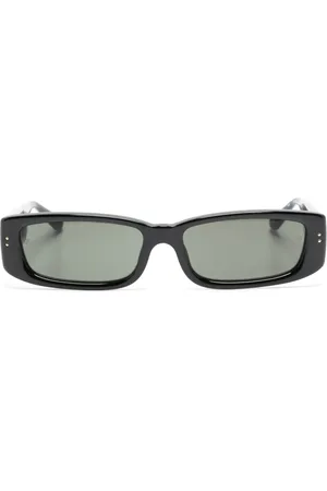 Linda Farrow Talita rectangle-frame sunglasses