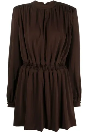 FEDERICA TOSI Gathered-detail mini dress