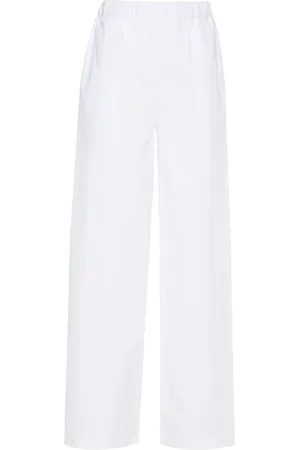 FEDERICA TOSI Wide-leg cotton trousers