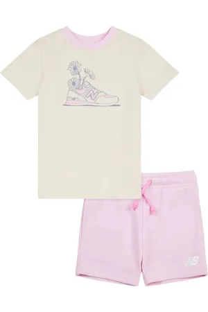 New Balance Logo-print shorts set