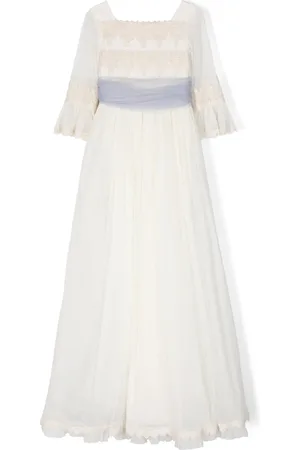 Manuela Macías Geraldine tulle maxi dress