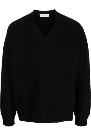 PAURA Cut-out virgin wool jumper