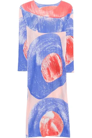 PLEATS PLEASE ISSEY MIYAKE Backlight midi dress