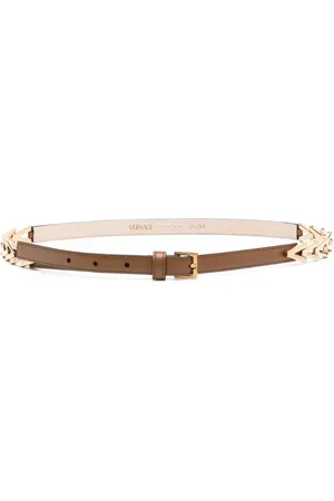 VERSACE Panelled buckle belt