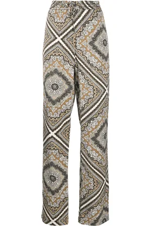 Michael Kors Straight-leg patterned trousers