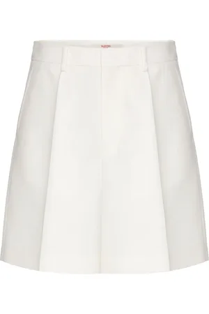 VALENTINO GARAVANI Wool-silk bermuda shorts
