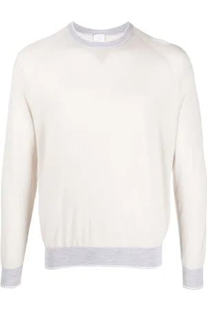 ELEVENTY Round-neck wool jumper