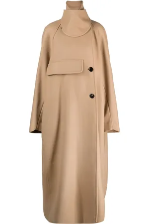 Litkovskaya Shield off-centre coat