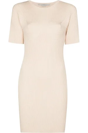 Stella McCartney Ribbed knitted mini dress