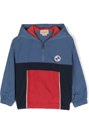 Gucci Interlocking G-appliqué hooded jacket