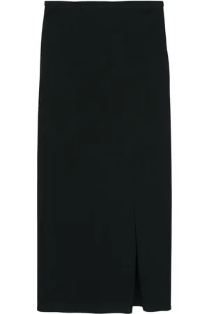 Dolce & Gabbana 2000s mid-rise crepe pencil skirt