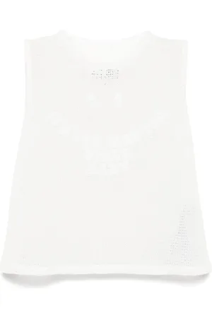 Maison Margiela Mesh tank top