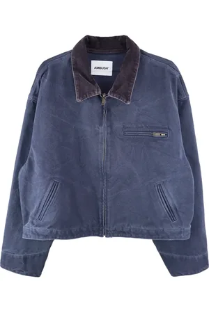 AMBUSH Washed-denim bomber jacket