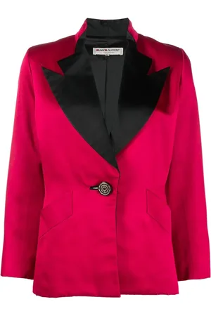 Saint Laurent Peak-lapels single-breasted jacket