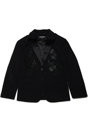 Dsquared2 Floral-embroidered blazer